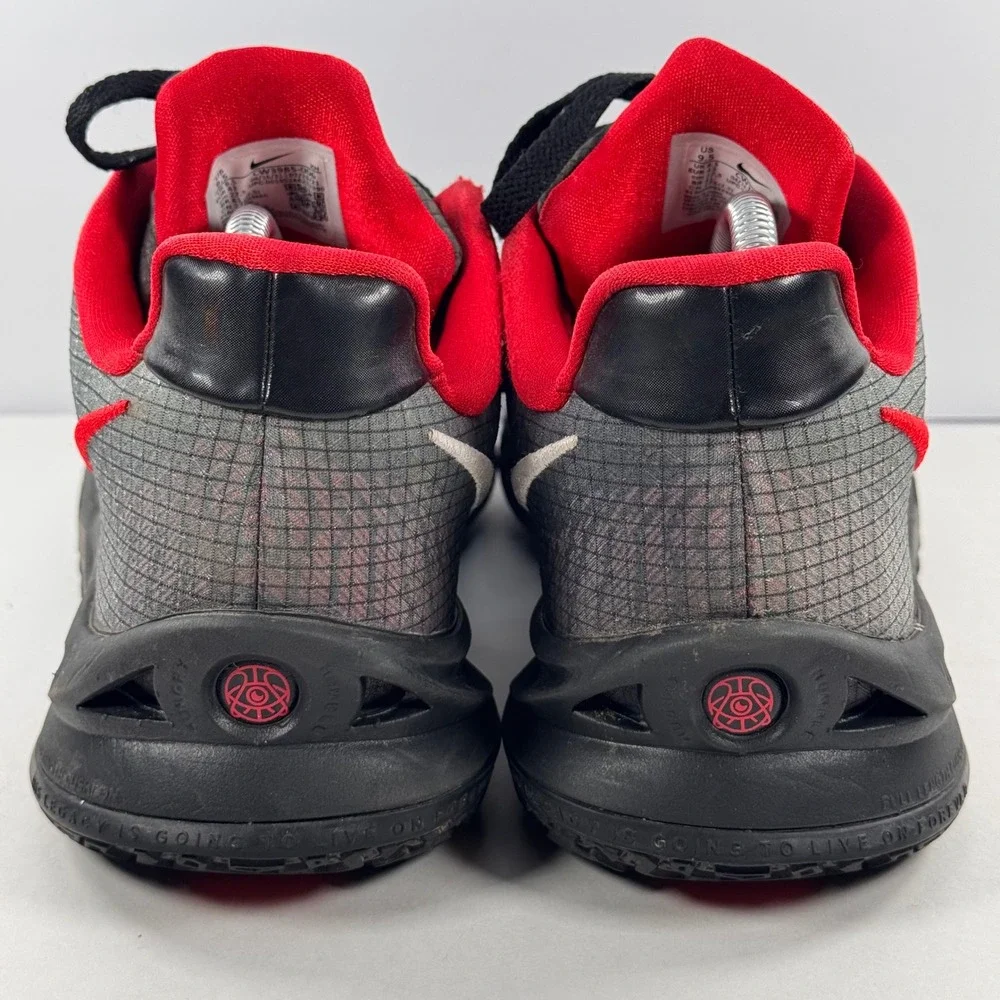 Nike Kyrie Low 4 Bred Black Red Basketball Shoes CW3985-006 Mens 9.5